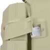 Portable Camping Toilet 10+10L and Handwash Stand 20L Set Grey