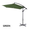 Milano Outdoor 3 Metre Cantilever Umbrella (No Cover) – Green