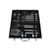 18Pcs Stainless Steel BBQ Tool Set Outdoor Barbecue Utensil Aluminium Grill Cook
