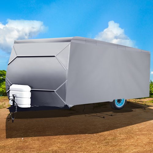 Caravan Covers Campervan 4 Layer Heavy Duty UV Waterproof Carry bag Covers S Grey