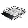 Universal Roof Rack Basket Heavy duty  Steel Luggage Carrier Cage Vehicle Cargo