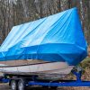 Heavy Duty Tarps Tarpaulin Shelter Camping Tent Cover Waterproof 4.3×6.1m