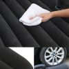 2X Black Stripe Inflatable Car Mattress Portable Camping Rest Air Bed Travel Compact Sleeping Kit Essentials