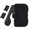 2X Black Stripe Inflatable Car Mattress Portable Camping Rest Air Bed Travel Compact Sleeping Kit Essentials
