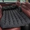 2X Black Ripple Inflatable Car Mattress Portable Camping Air Bed Travel Sleeping Kit Essentials