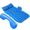 Blue Ripple Inflatable Car Mattress Portable Camping Air Bed Travel Sleeping Kit Essentials