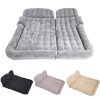 2X Grey Inflatable Car Boot Mattress Portable Camping Air Bed Travel Sleeping Essentials