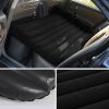 2X Inflatable Car Mattress Portable Travel Camping Air Bed Rest Sleeping Bed Black