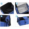 2X Car Portable Storage Box Waterproof Oxford Cloth Multifunction Organizer Black