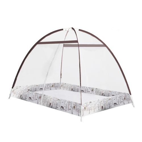Mosquito Bed Nets Foldable Canopy Dome Fly Repel Insect Camping Protect Q