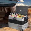 45L Portable Fridge Freezer Cooler Refrigerator Camping Caravan Boat