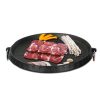 Portable Korean BBQ Butane Gas Stove Stone Grill Plate Non Stick Coated Round