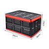 4X 30L Collapsible Car Trunk Storage Multifunctional Foldable Box Black