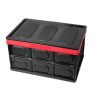2X 56L Collapsible Car Trunk Storage Multifunctional Foldable Box Black