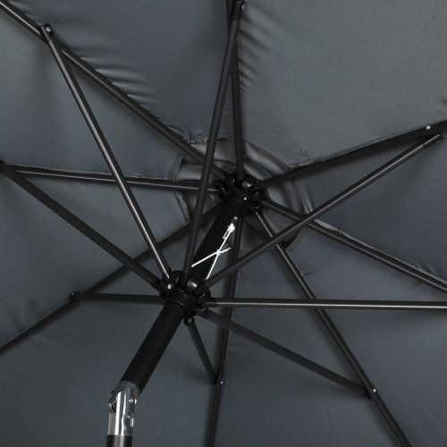 2.7m Outdoor Umbrella Garden Patio Tilt Parasol