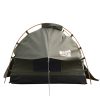 King Single Swag Camping Swags Canvas Dome Tent Free Standing Grey
