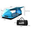 King Single Swag Camping Swags Canvas Dome Tent Free Standing Navy