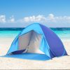 Pop Up Camping Tent Beach Tents 2-3 Person Hiking Portable Shelter