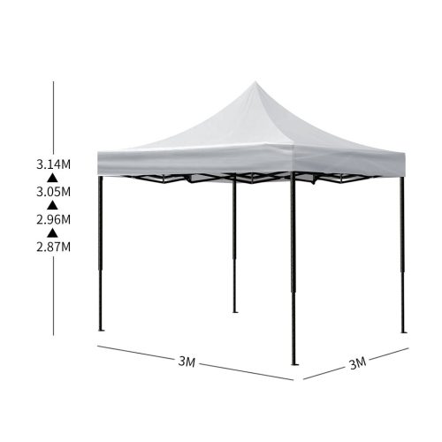 Gazebo Tent 3×3 Outdoor Marquee Gazebos Camping Canopy Wedding Silver