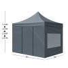 Gazebo Tent 3×3 Outdoor Marquee Gazebos Camping Canopy Mesh Side Wall