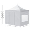 Gazebo TentOutdoor Marquee Gazebos 3×3 Camping Canopy Mesh Side Wall