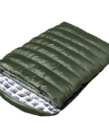 Sleeping Bag Double Bags Outdoor Camping Hiking Thermal -10 deg Tent