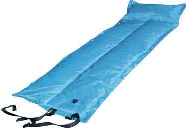Trailblazer Self-Inflatable Foldable Air Mattress With Pillow – LIGHT BLUE