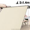 Wallaroo 2m x 1.4m Car Awning Extension – Sand