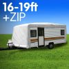 Caravan Cover with zip 16-19 ft