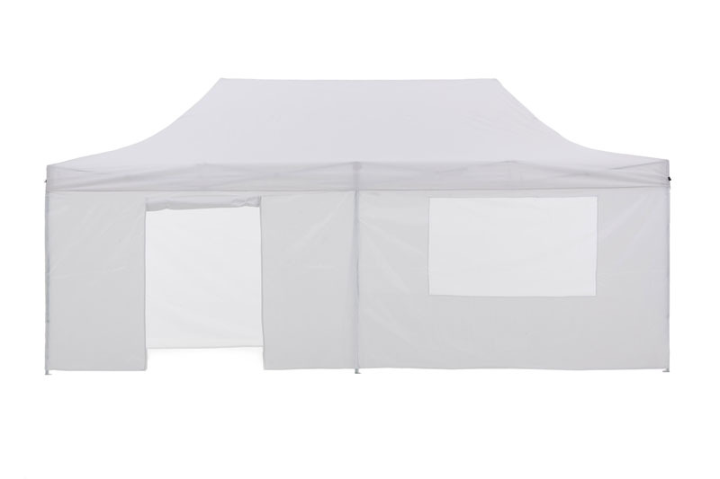 Gazebo Tent Marquee 3x6m PopUp Outdoor Wallaroo White